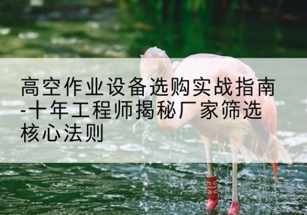 榆社剪叉式升降机厂家-高空作业设备选购实战指南-十年工程师揭秘厂家筛选核心法则